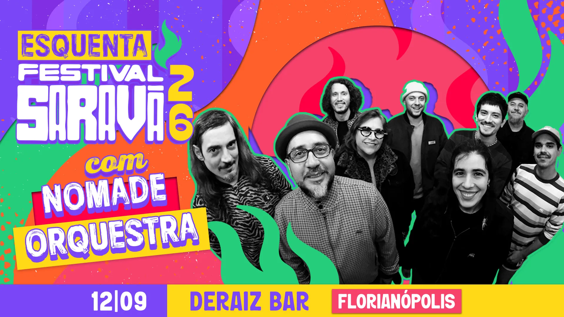 Esquenta Festival Saravá 2026 - Florianópolis