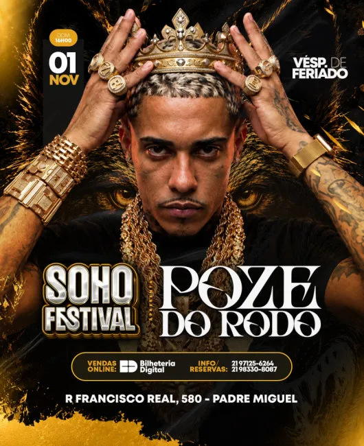 Soho Festival Apresenta: Poze