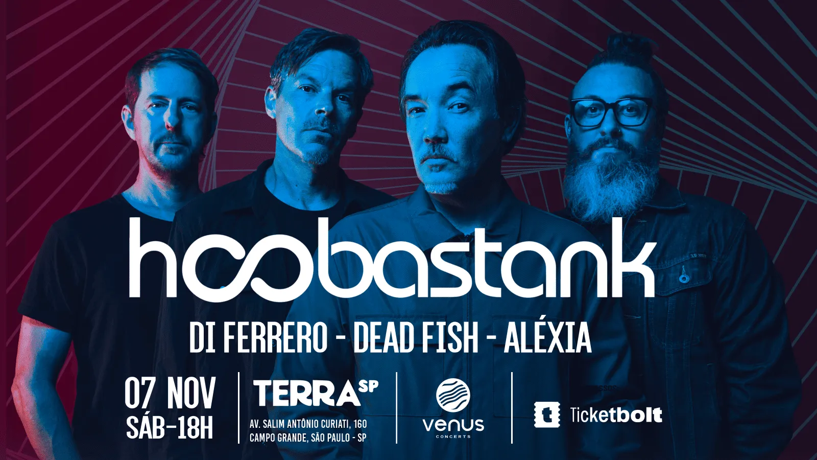 Hoobastank - Di Ferrero - Dead Fish - Aléxia 07/11