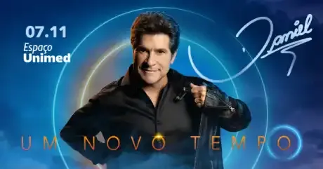 Daniel no show Um Novo Tempo