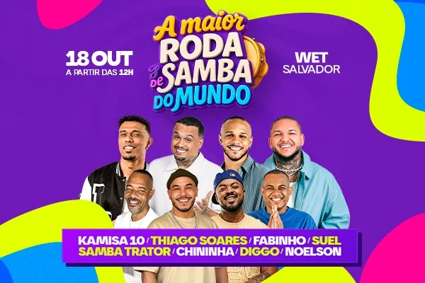 A Maior Roda de Samba do Mundo 2026