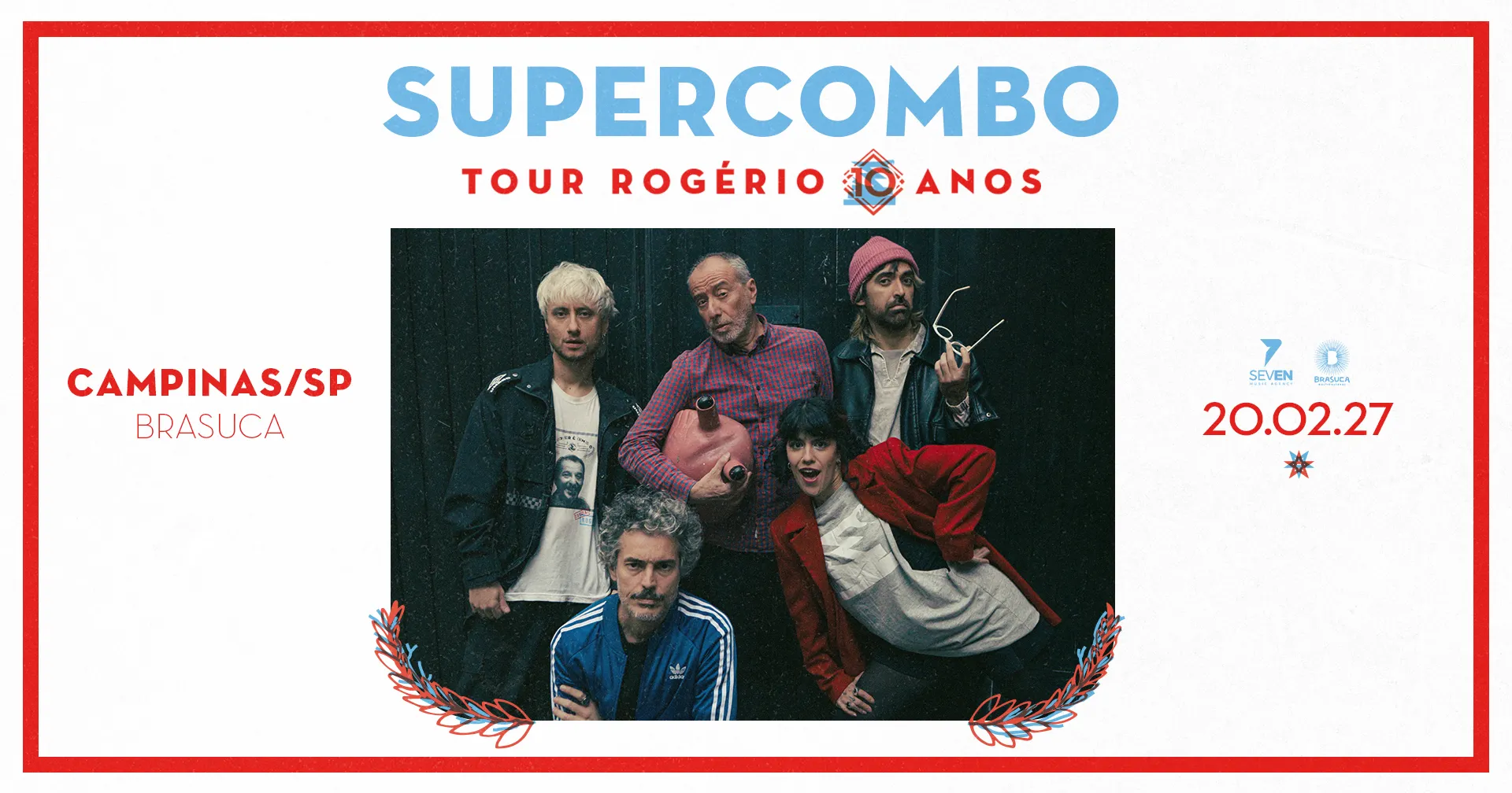Supercombo Tour Rogério 10 Anos