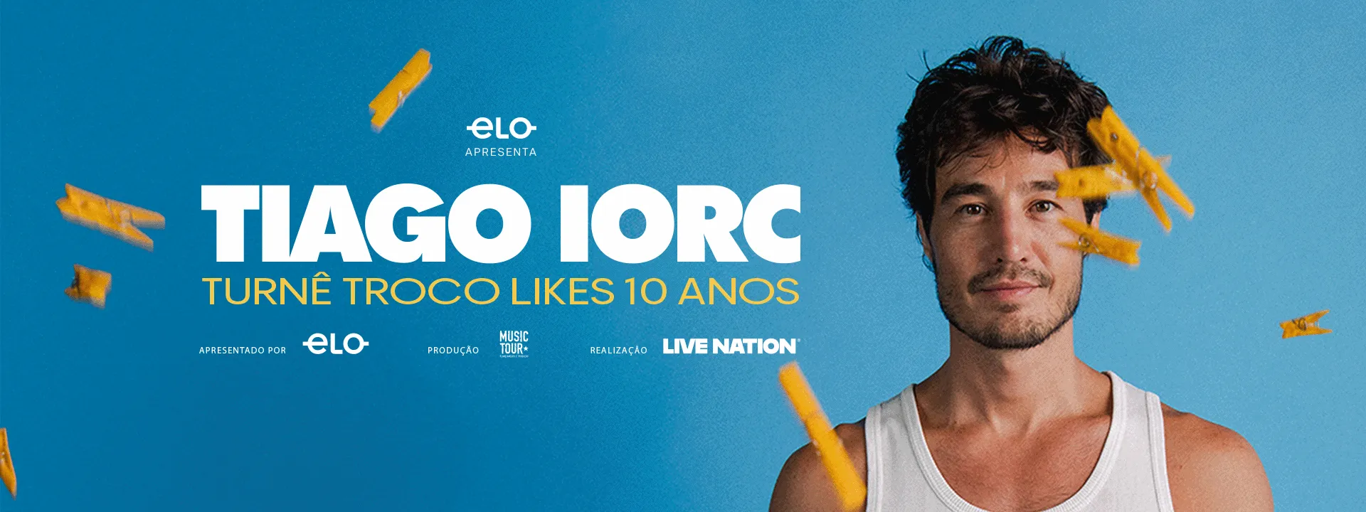 Tiago Iorc - Turnê Troco Likes 10 anos