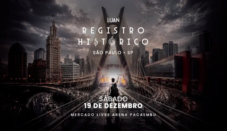 LUAN REGISTRO HISTÓRICO EM SÃO PAULO