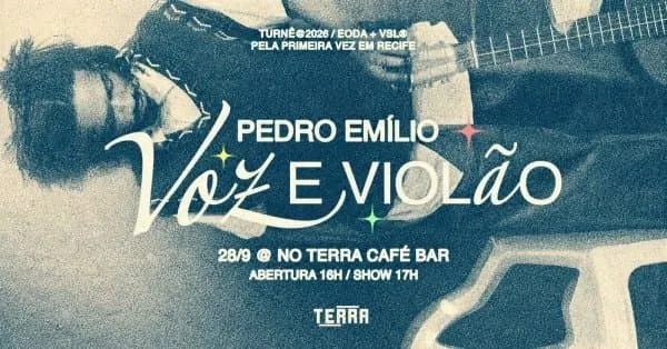 Pedro Emílio na Segunda do Amor