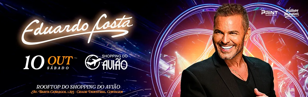 EDUARDO COSTA no Shopping do Avião | 10/10