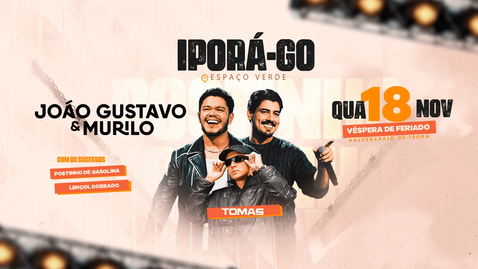 Show João Gustavo e Murilo + DJ Tomas