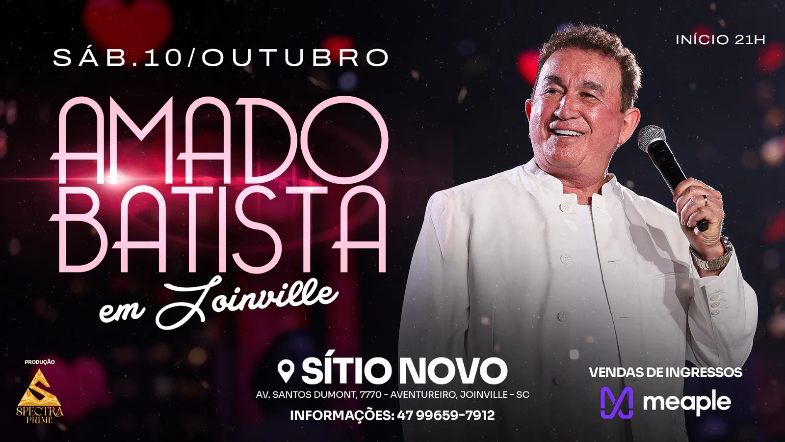 Amado Batista - em Joinville