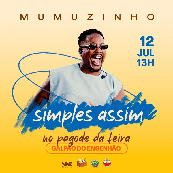 Mumuzinho - Simples Assim - Pagode da Feira