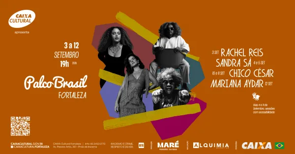 Festival Palco Brasil na Caixa Cultural Fortaleza