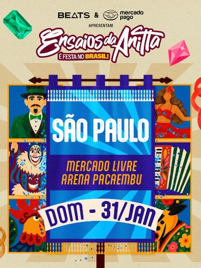 Ensaios da Anitta 2027 - São Paulo