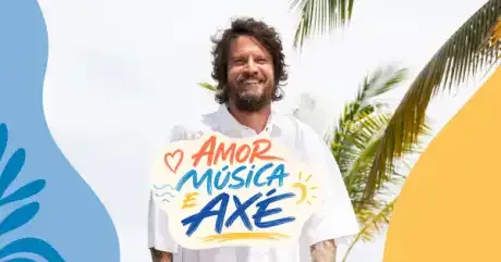 Amor, Música e Axé apresenta Saulo Fernandes