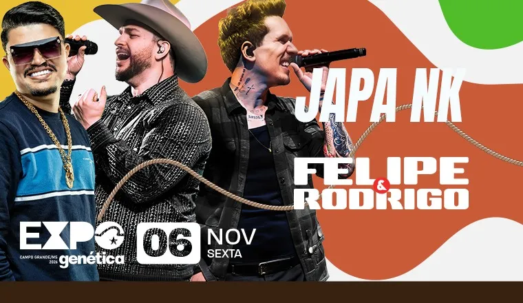 Felipe e Rodrigo + Japa Nk - Expo Genética