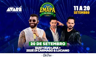 56° Emapa Avaré 2026 - Gusttavo Lima