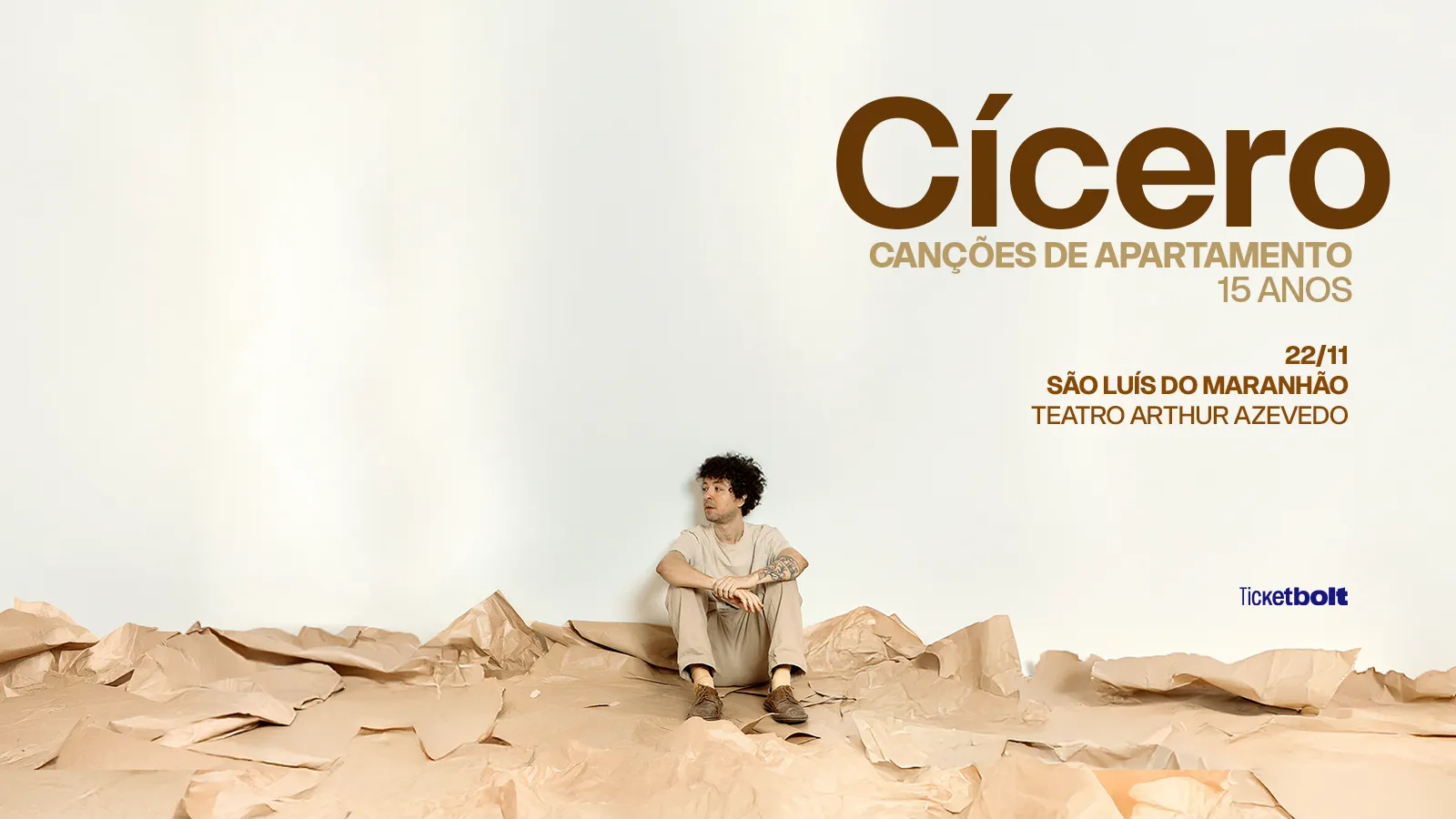 Cícero - Turnê 15 Anos Canções de Apartamento