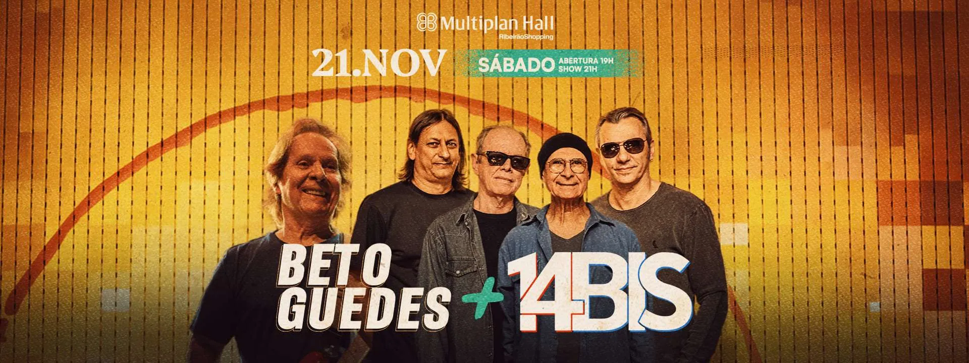 14 Bis e Beto Guedes | Ribeirão Preto | 21/11/2026