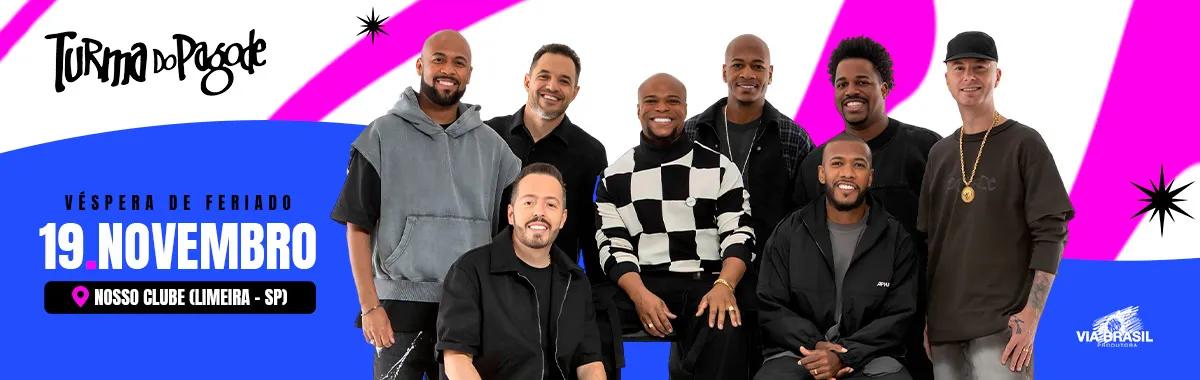 Turma do Pagode em Limeira