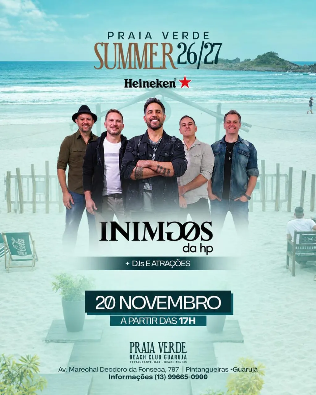 Praia Verde Summer - Inimigos da Hp