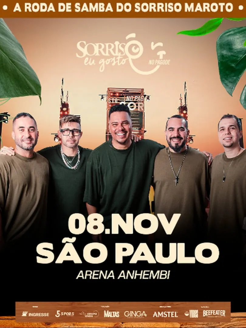 Sorriso Eu Gosto No Pagode - São Paulo