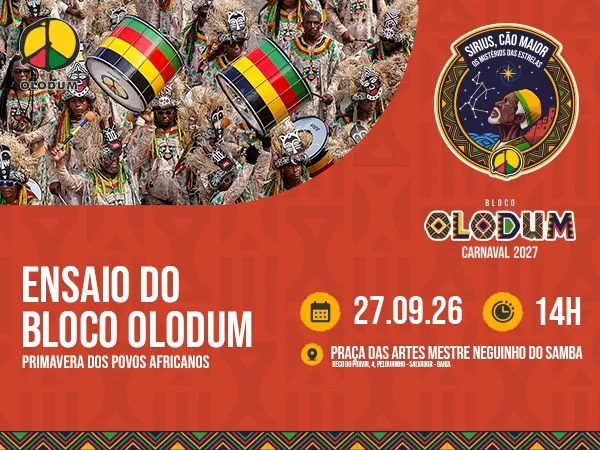27/09 Ensaio do Bloco Olodum 2026