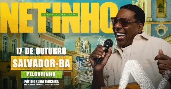 Netinho de Paula no Festival Gira Mundo em Salvador