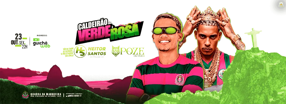 Caldeirão Verde e Rosa - Heitor Santos + Poze do Rodo