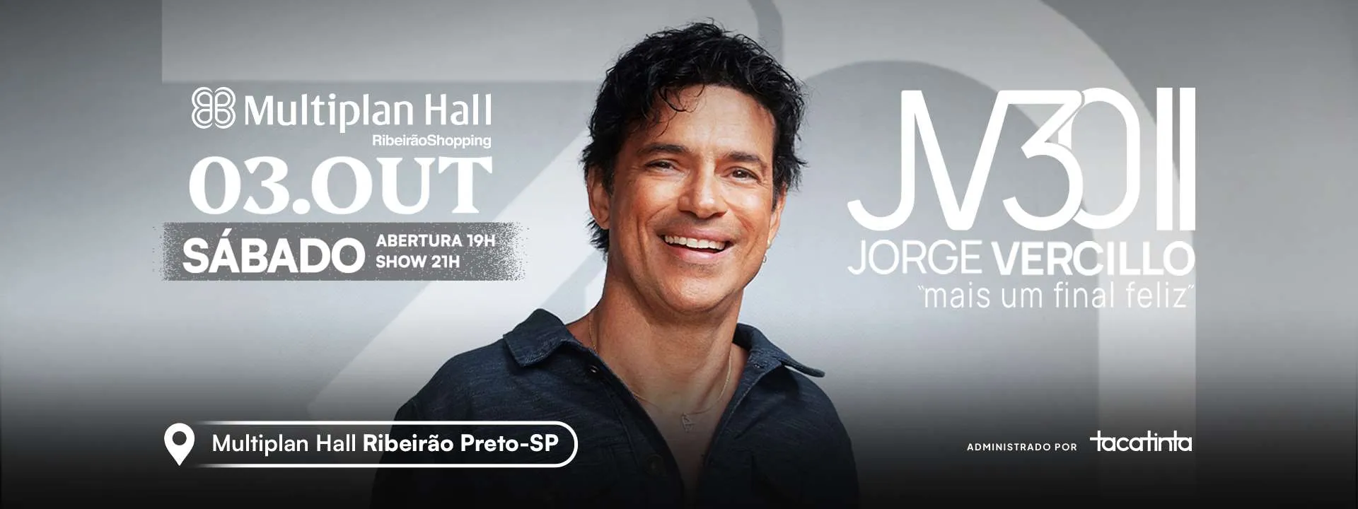 Jorge Vercillo - Ribeirão Preto - 03/10/2026