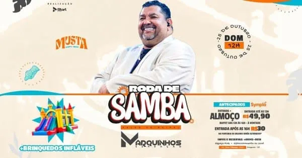 Marquinhos Sensação - Palco Principal no Musta Gastro Beach Itaquera