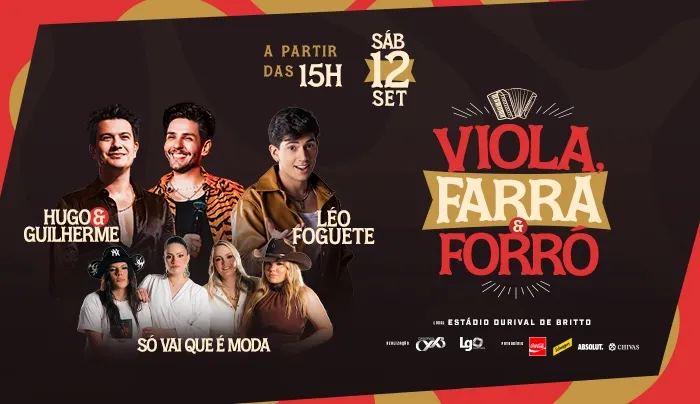 VIOLA, FARRÁ E FORRÓ! Curitiba