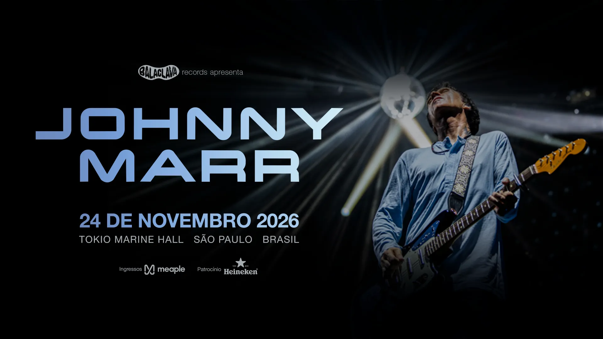 Johnny Marr em São Paulo