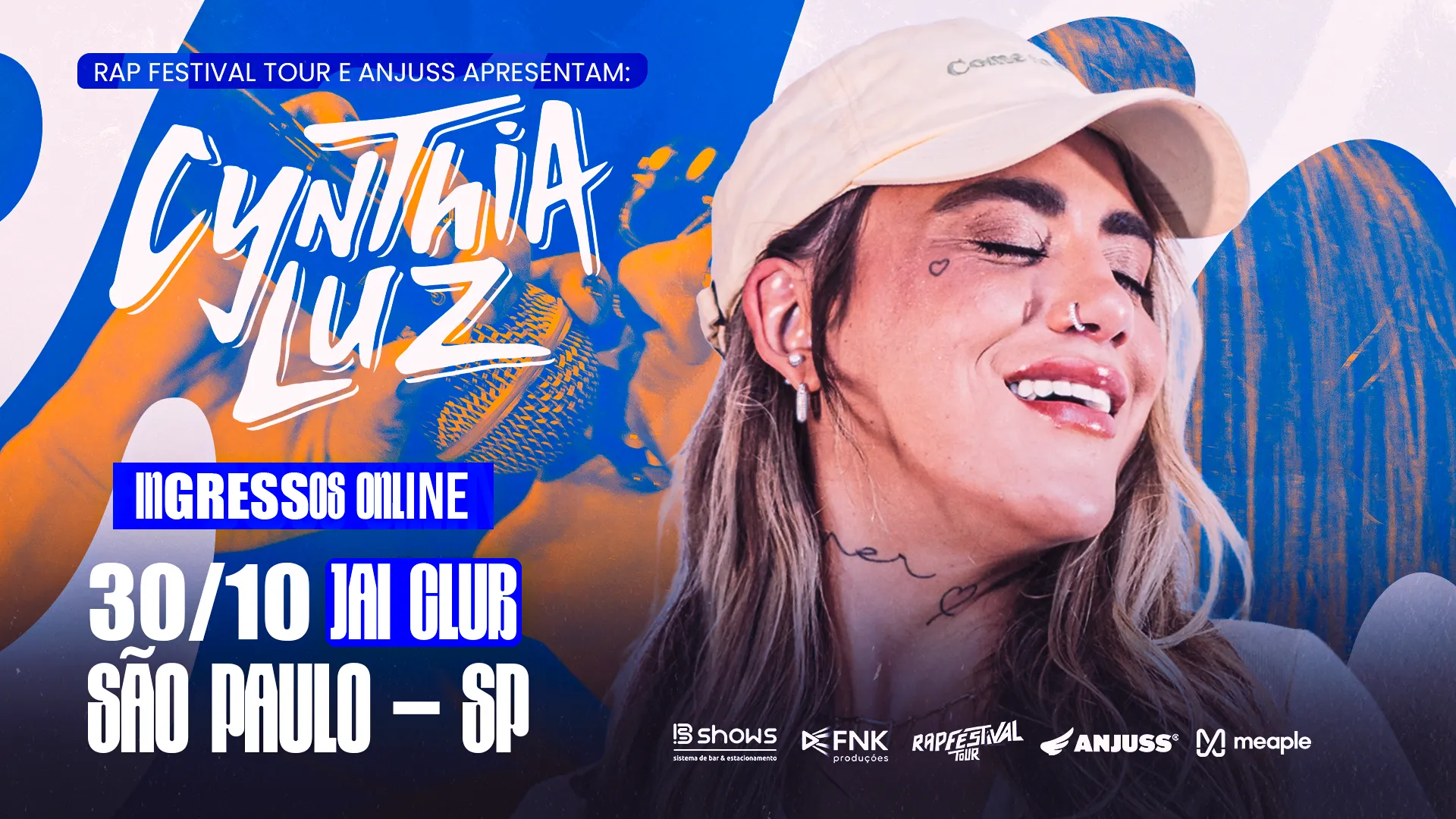 Cynthia Luz em SP