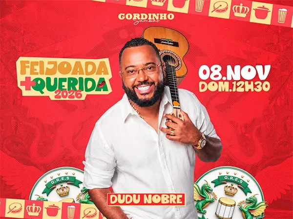 Feijoada Mais Querida 2026 - Unidos da Piedade com Dudu Nobre